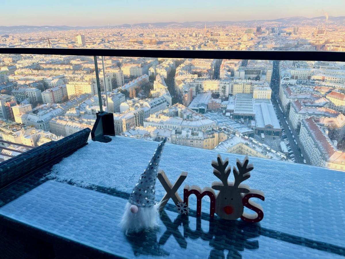 Triiiple Level 31 - Sonnenwohnen Apartment Mit Fantastischem Ausblick Und Parkplatz Vienna Exterior photo